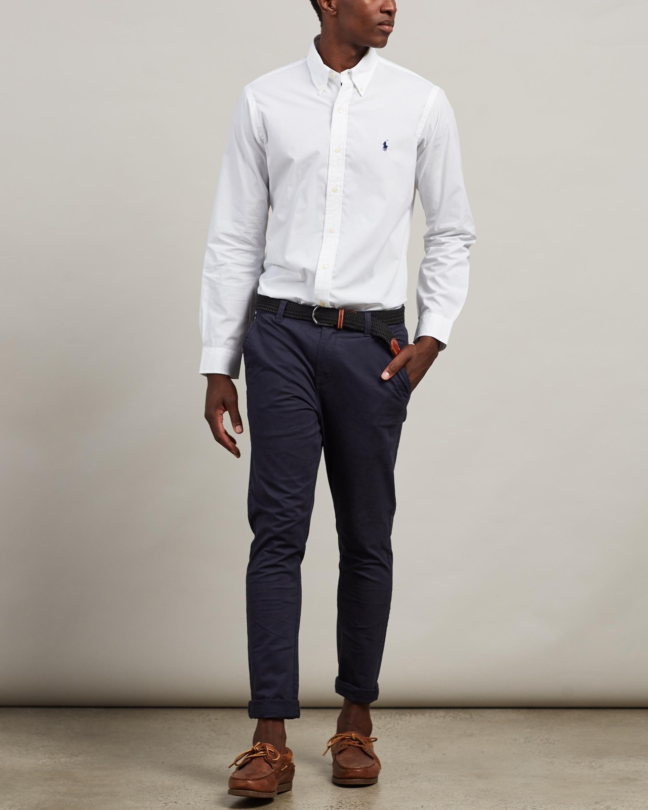 Solid Cotton Poplin Shirt