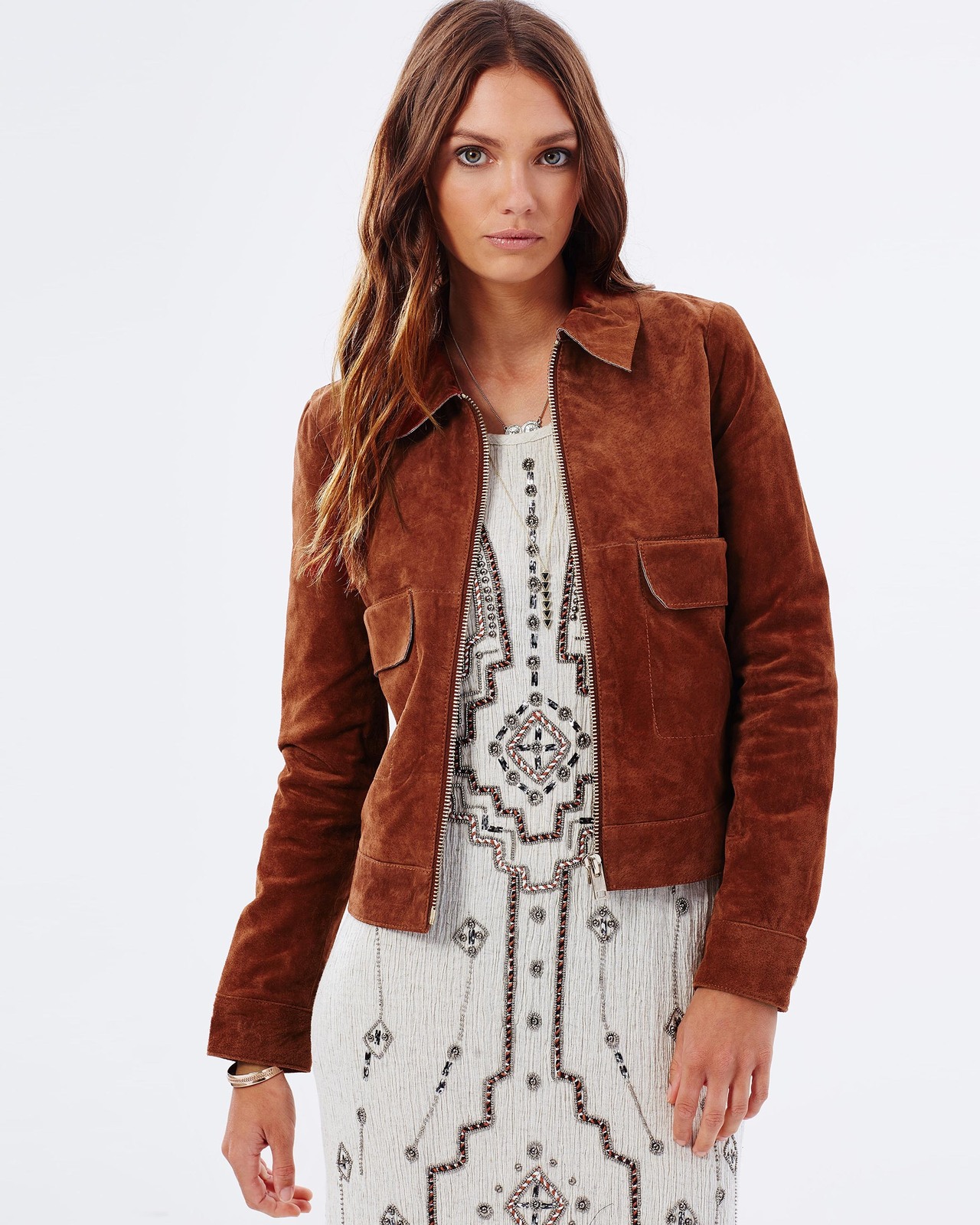 Cropped Fitted Spain Jacket