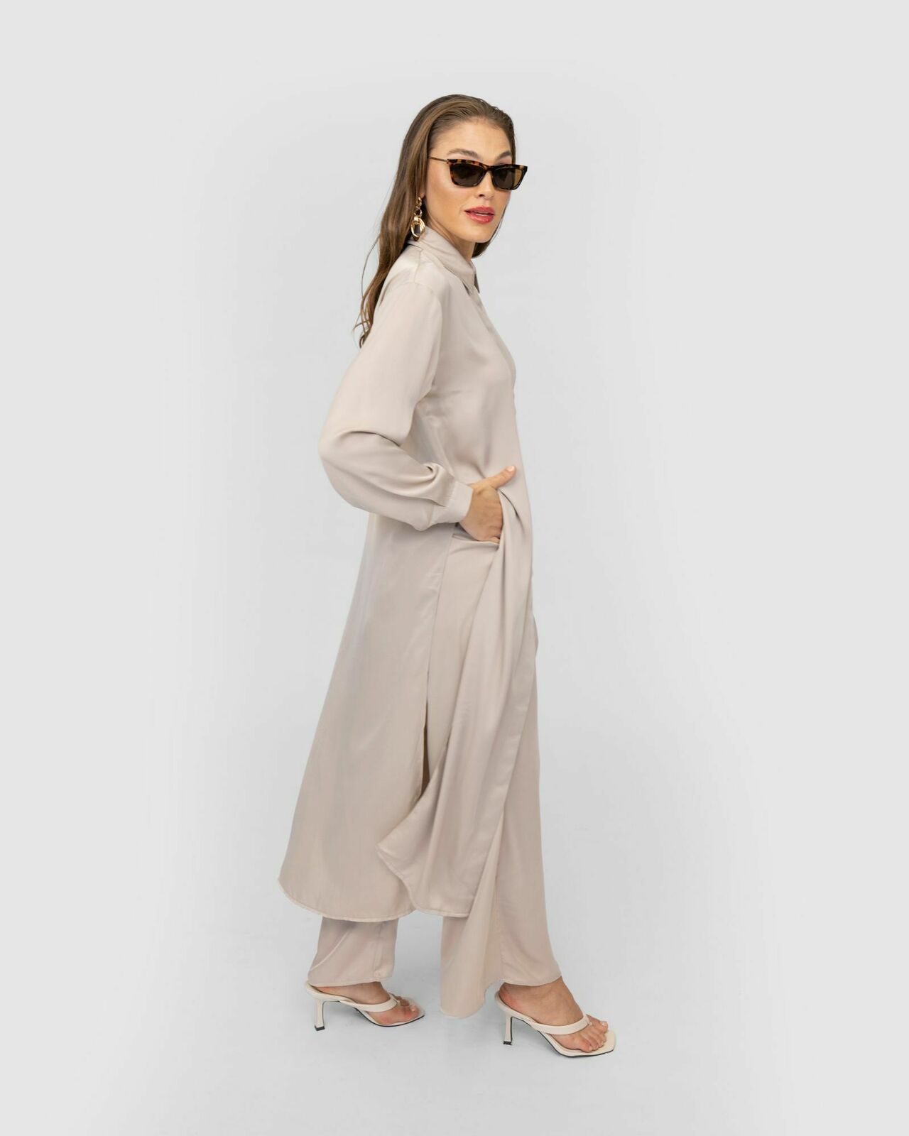 Mia Maxi Shirt
