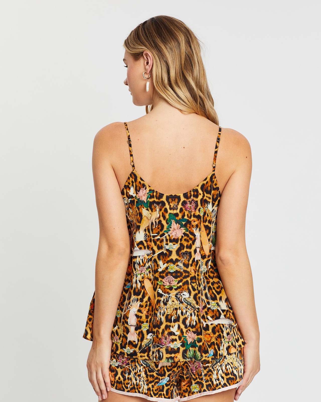 Lace-Up Front Cami