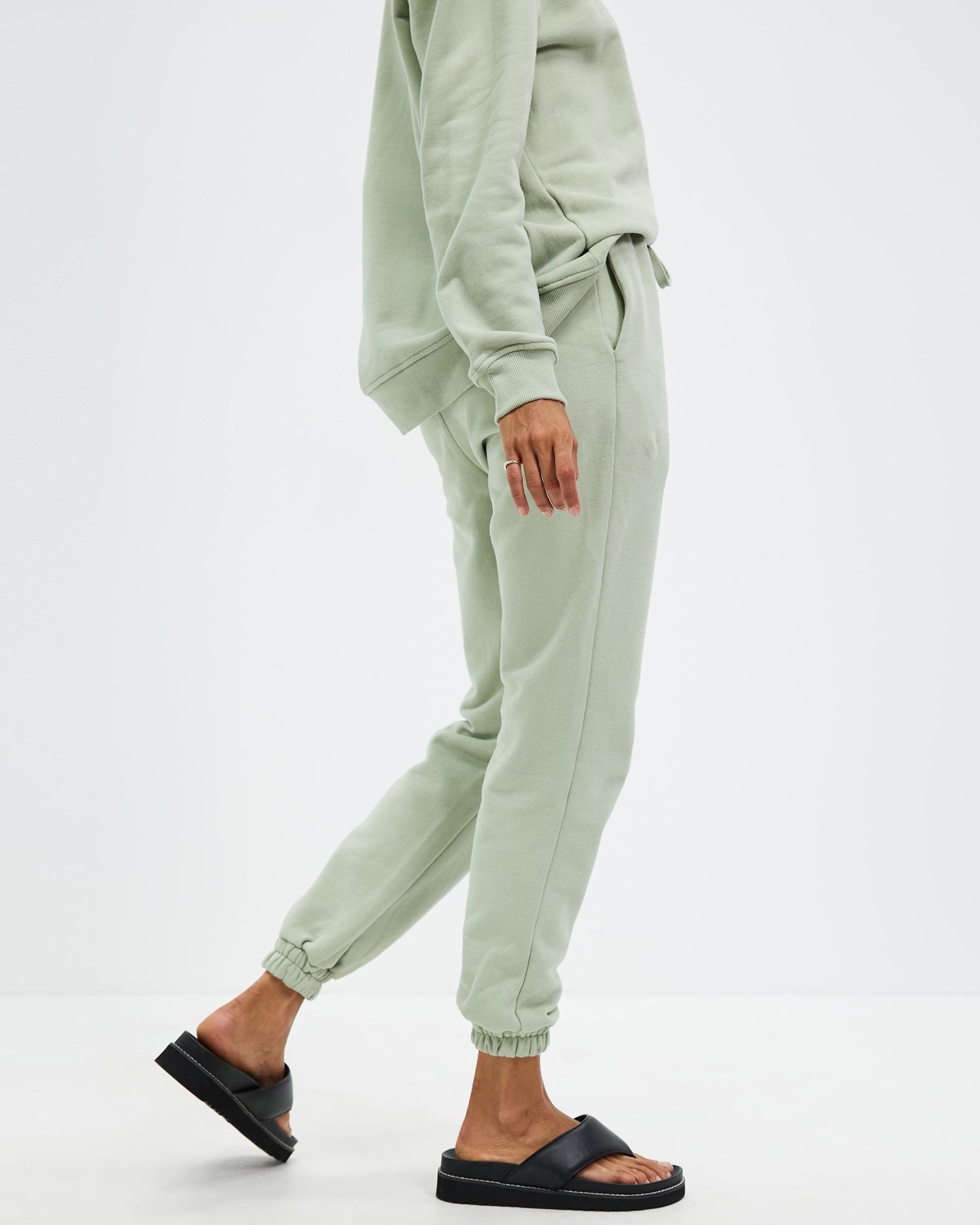 Organic Cotton Slim Sweat Pants