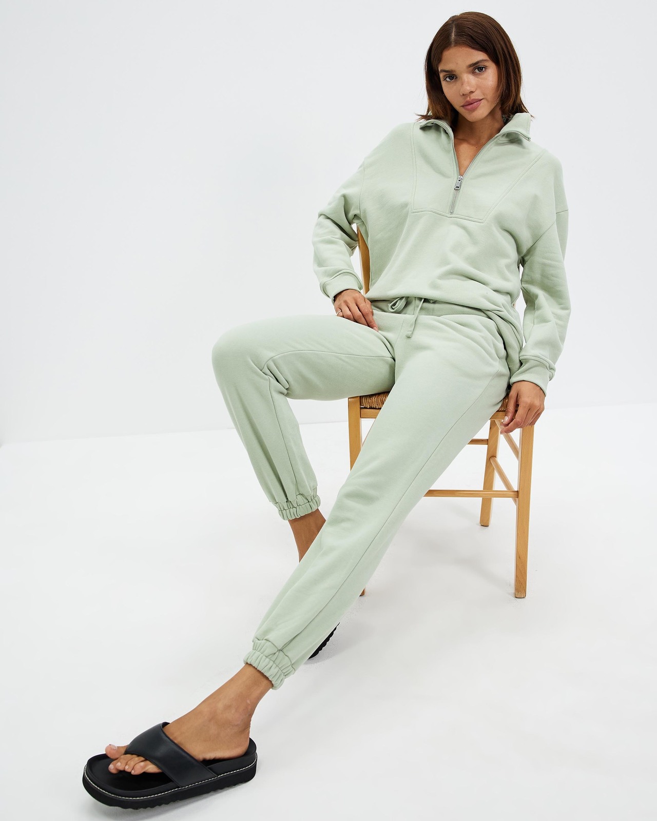 Organic Cotton Slim Sweat Pants