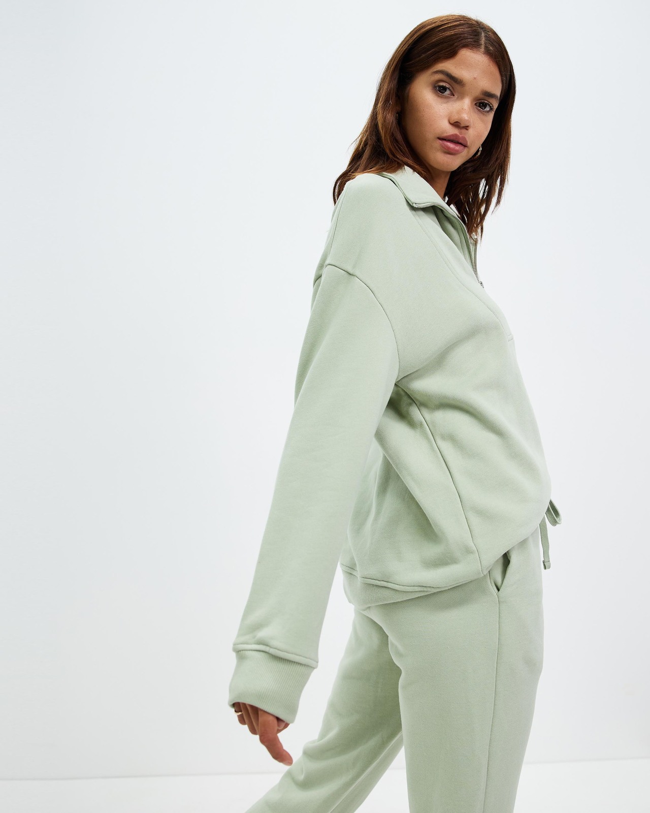 Organic Cotton Quarter Zip