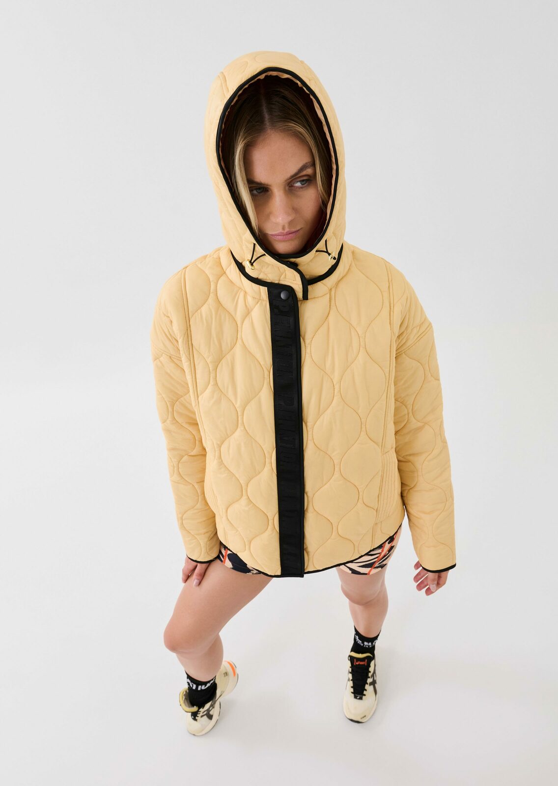ADVOCATE JACKET IN APRICOT SHERBET