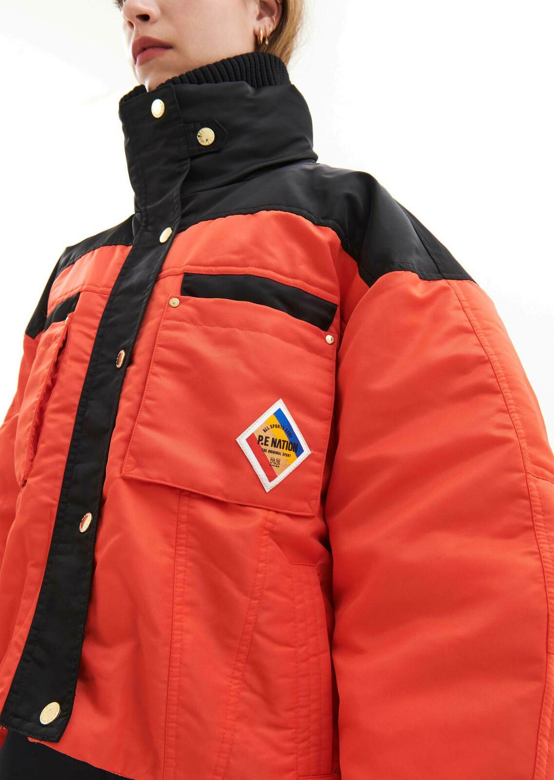 RHODE JACKET IN CHERRY TOMATO