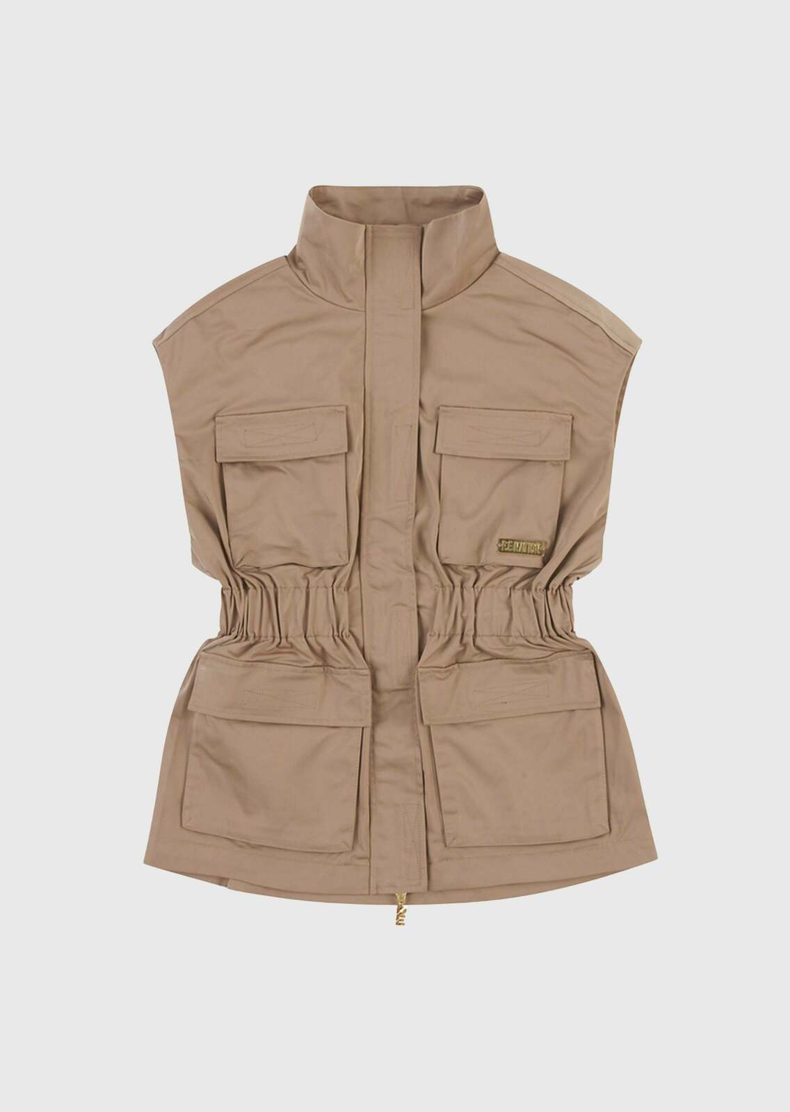 CROSSCOURT JACKET IN SILVER MINK