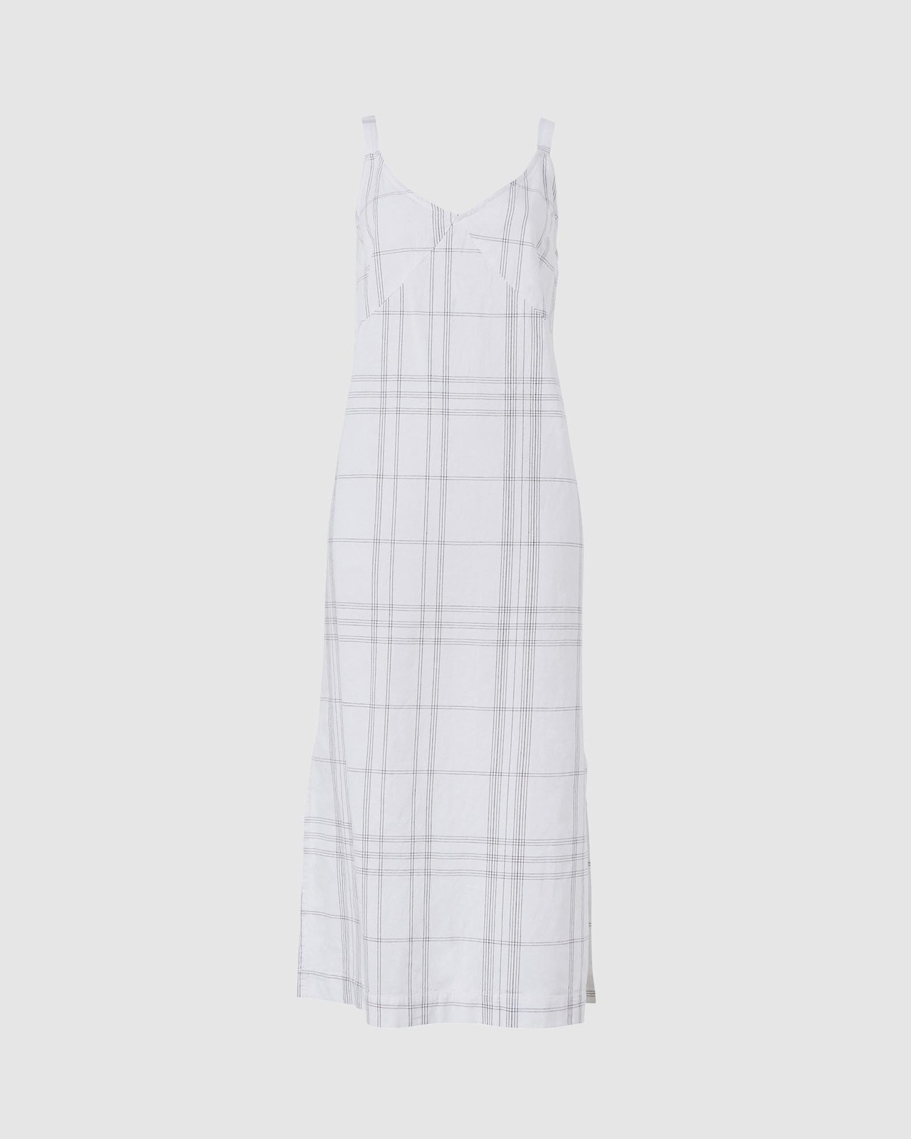 Slip Dress in Cotton Linen Blend