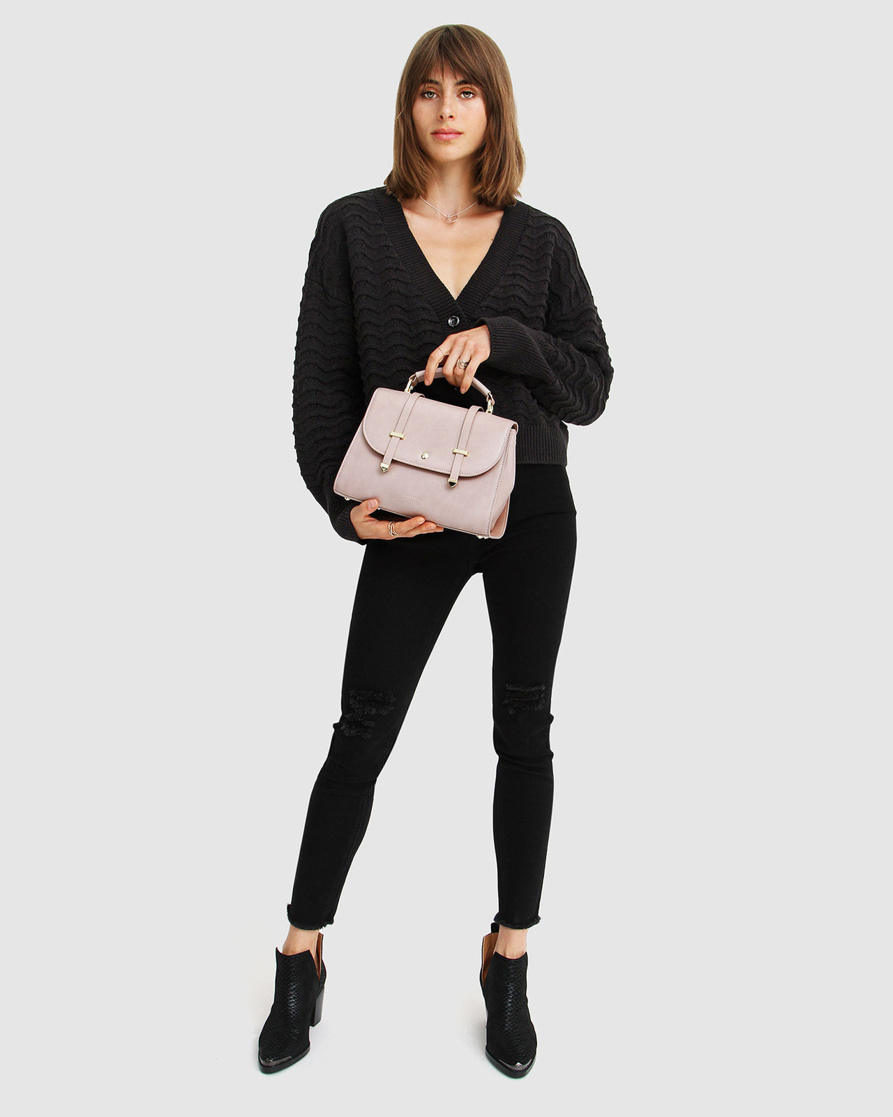 Mark My Words Cropped Cardigan