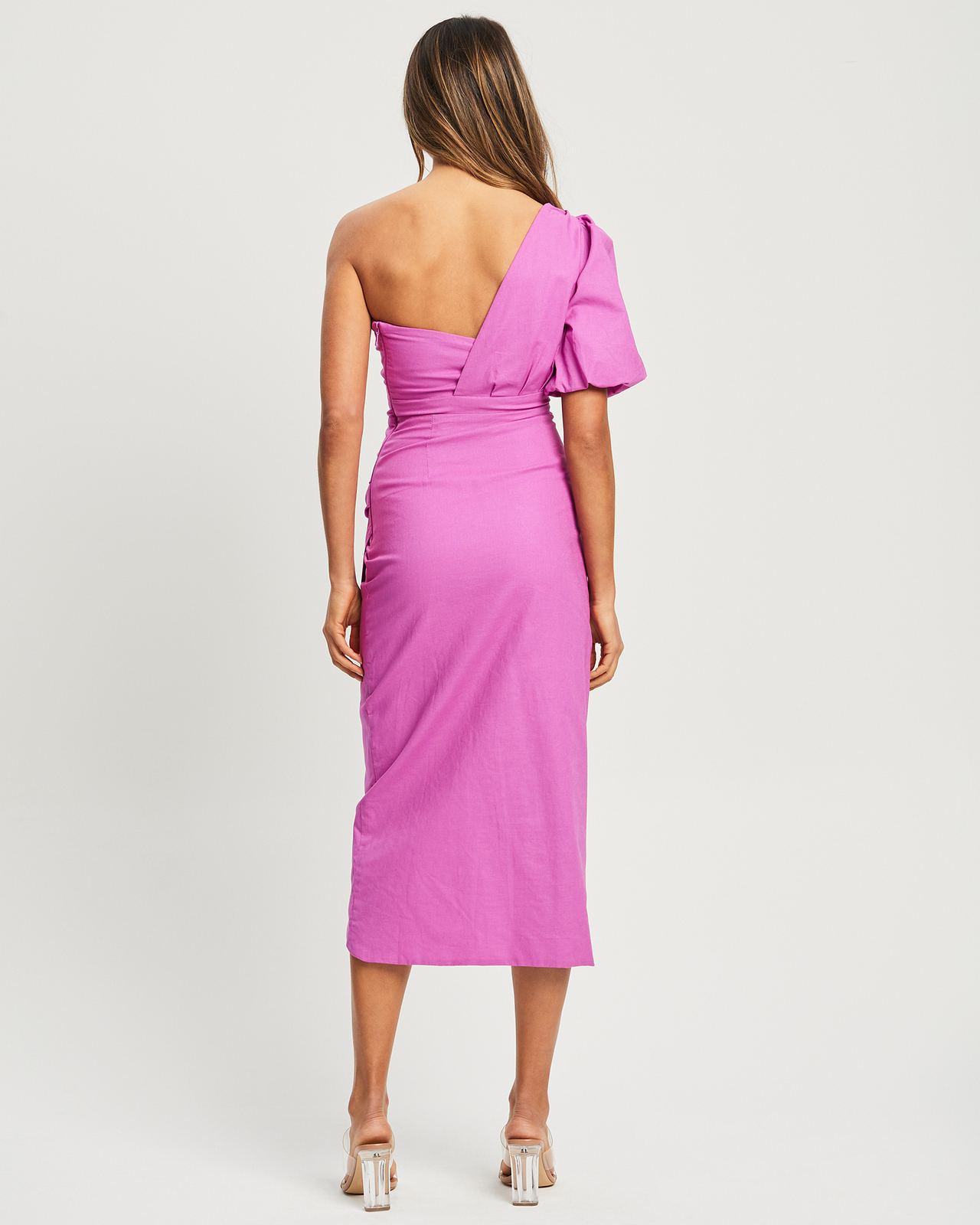 Jagged Midi Dress