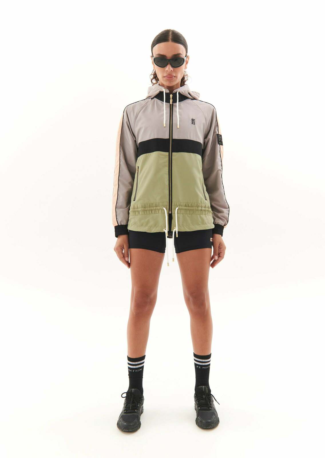 MAN DOWN JACKET IN OPAL GRAY