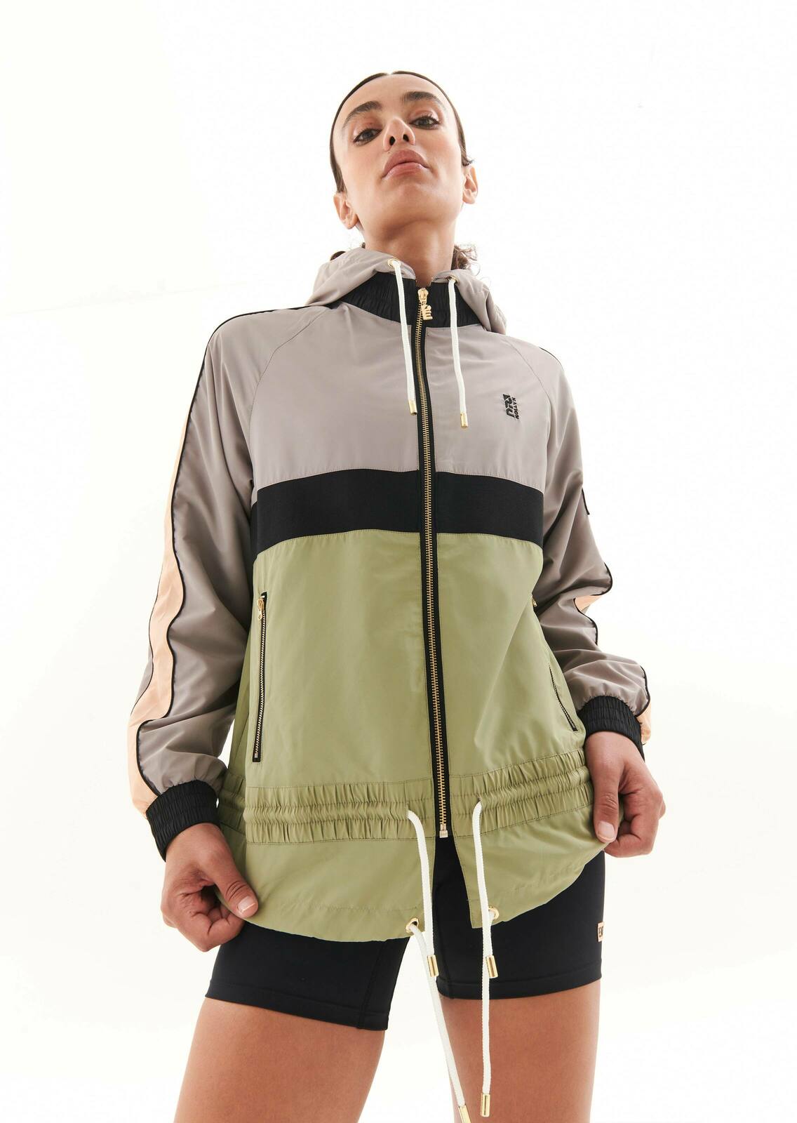 MAN DOWN JACKET IN OPAL GRAY