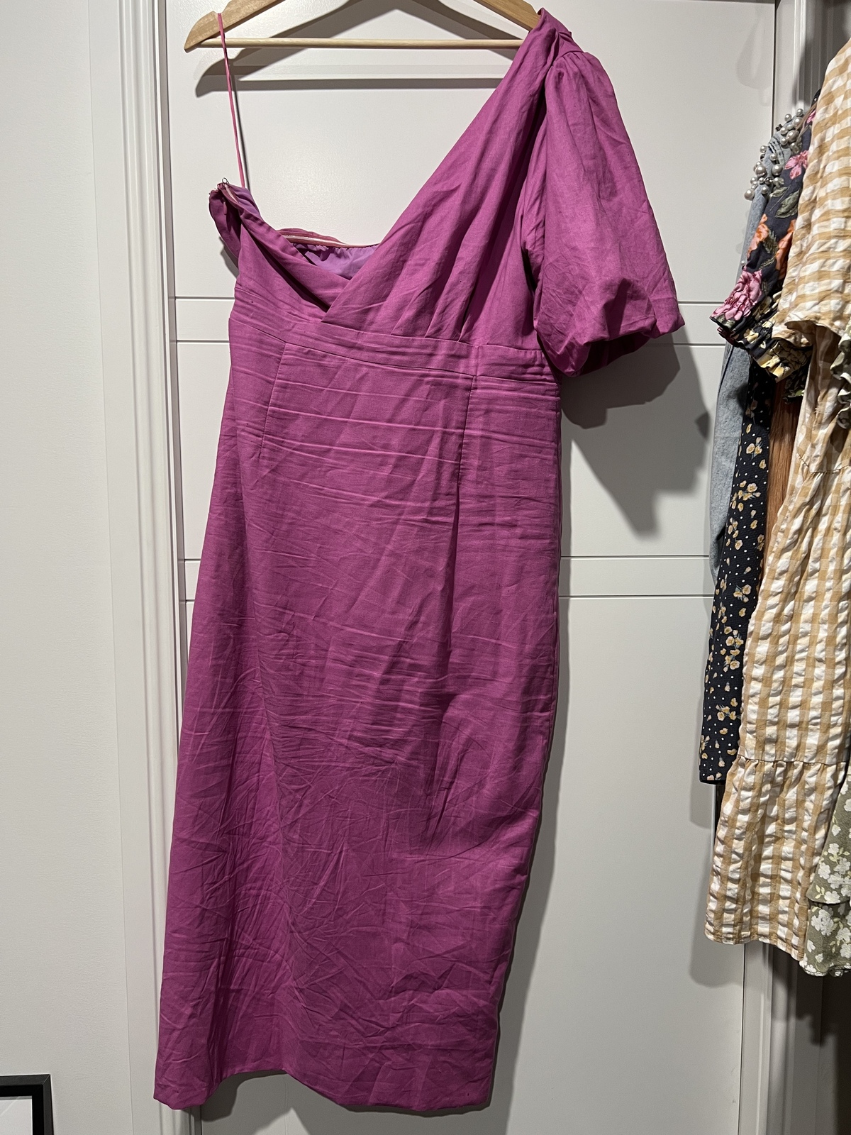 Jagged Midi Dress