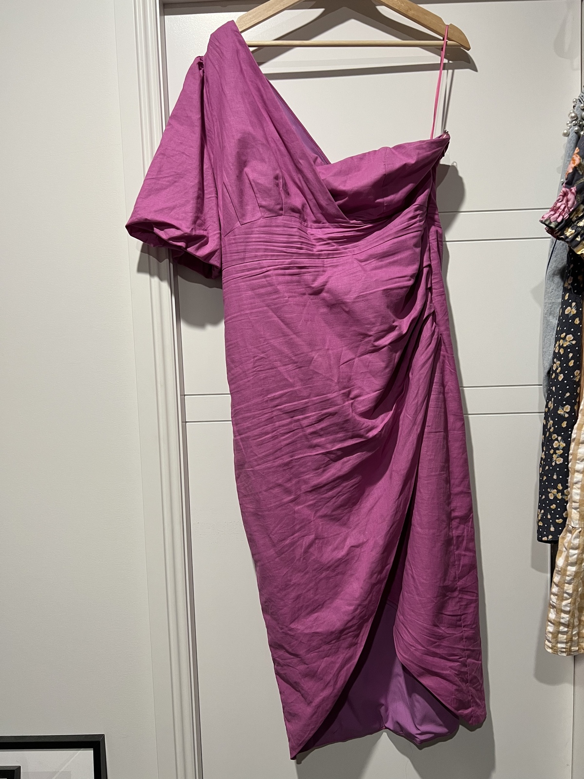 Jagged Midi Dress