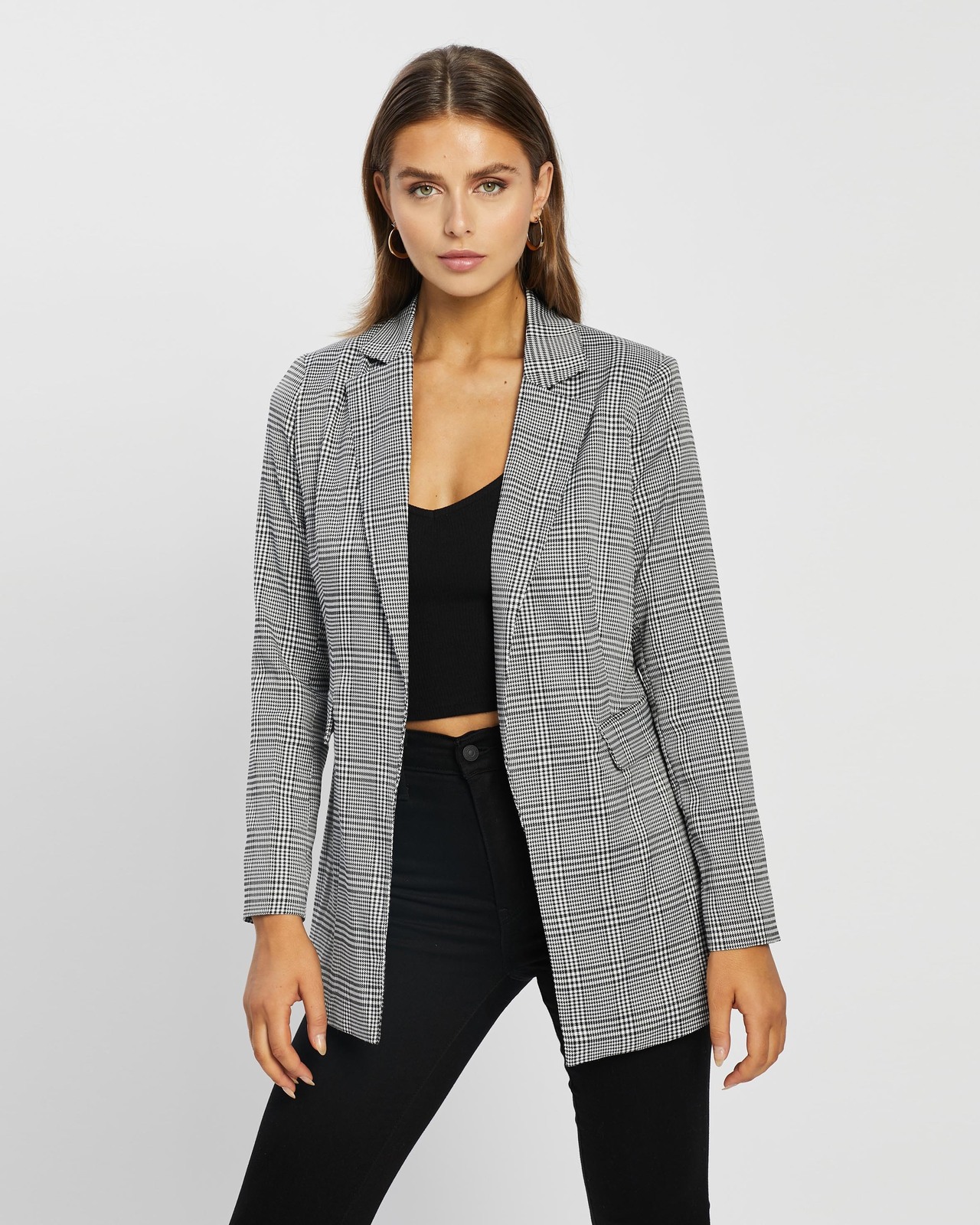 Carolina Check Blazer