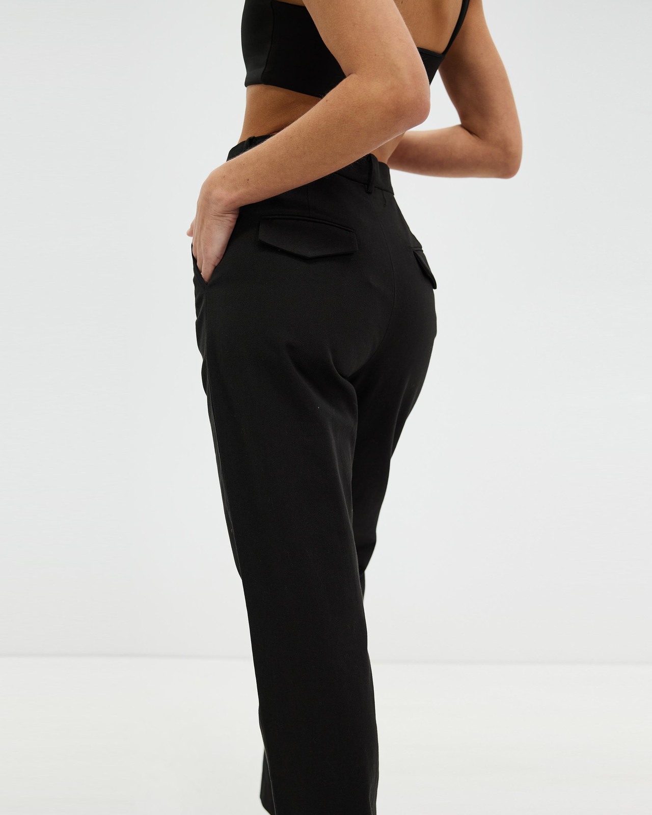 Organic Cotton Slim Leg Pants
