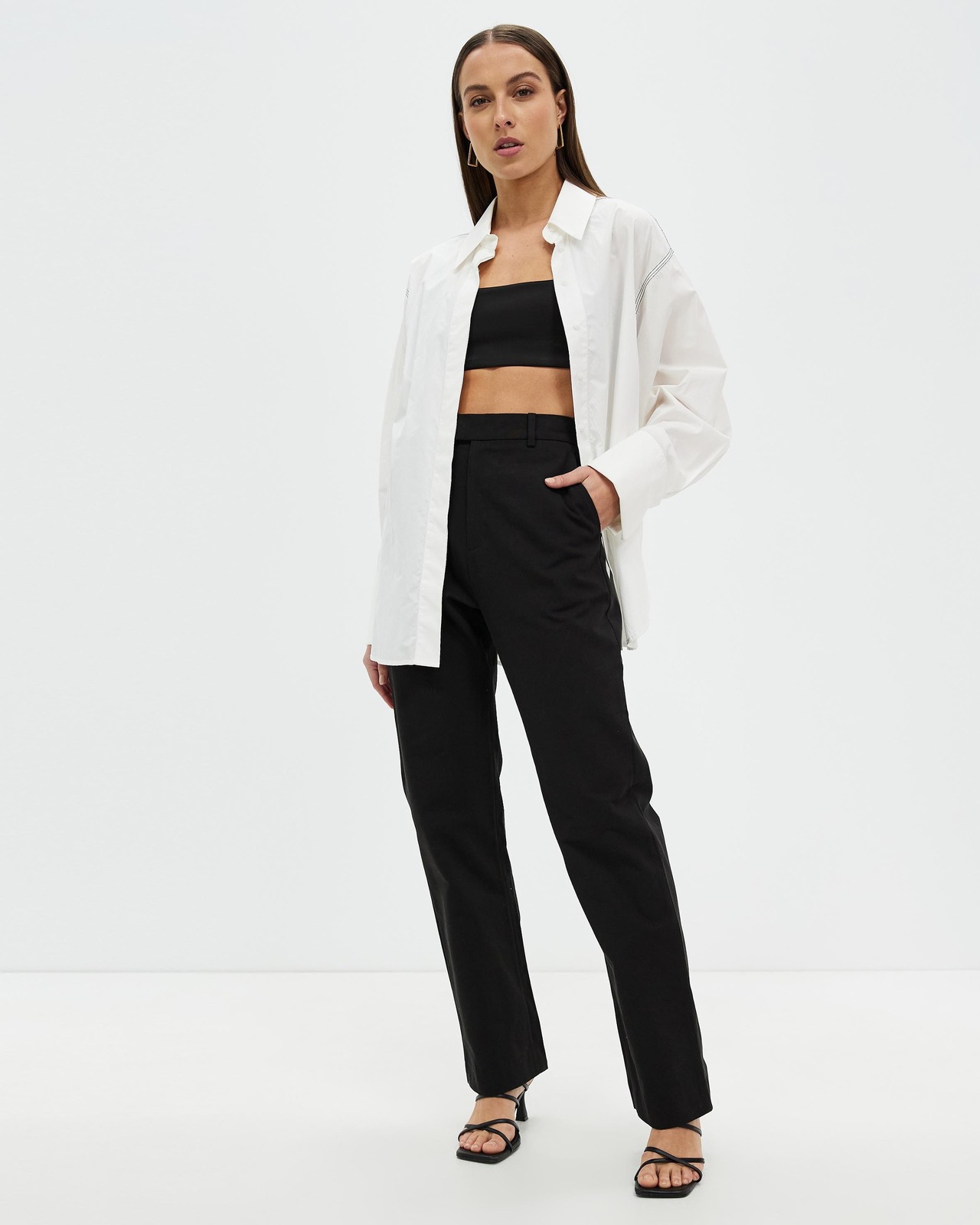 Organic Cotton Slim Leg Pants