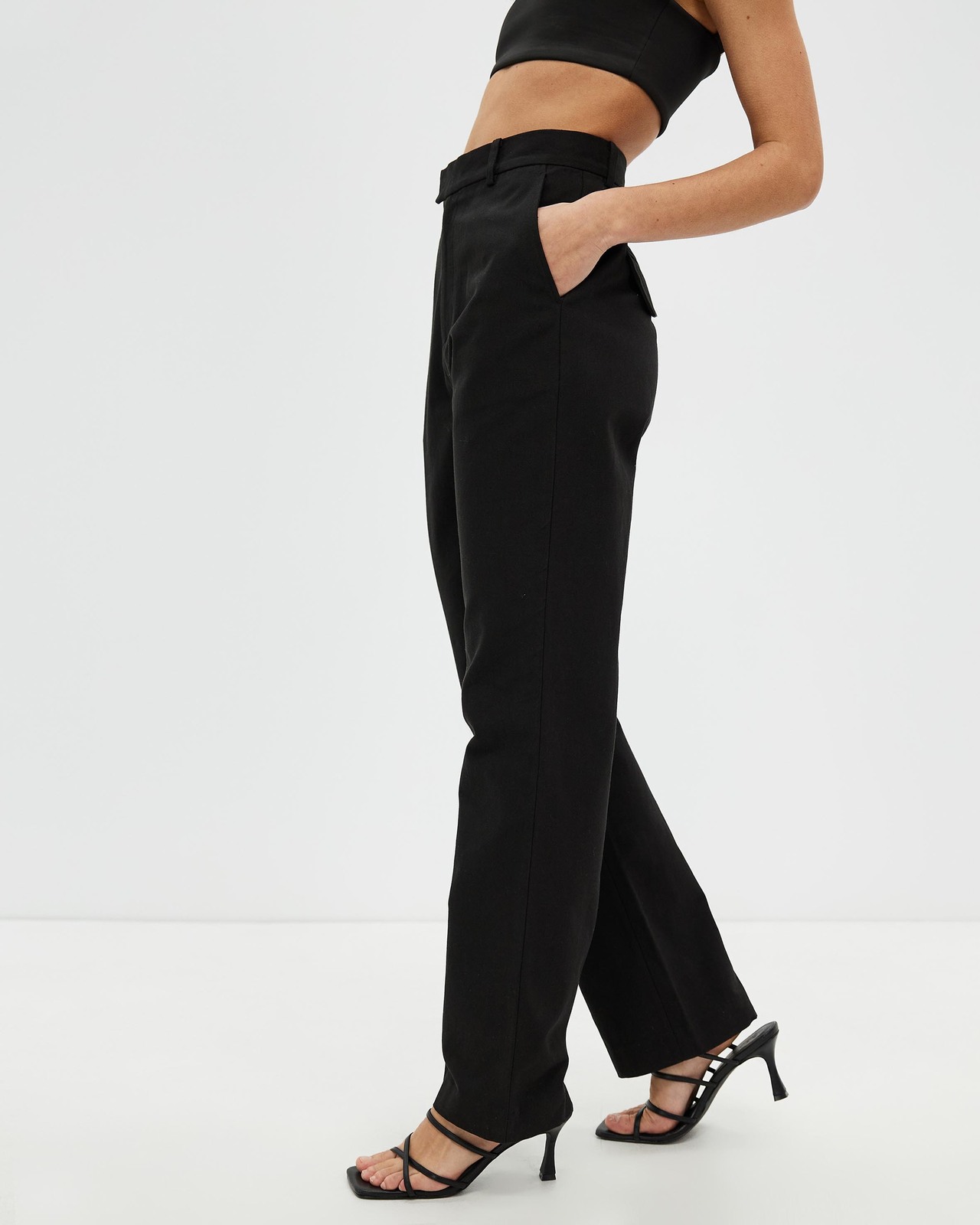 Organic Cotton Slim Leg Pants