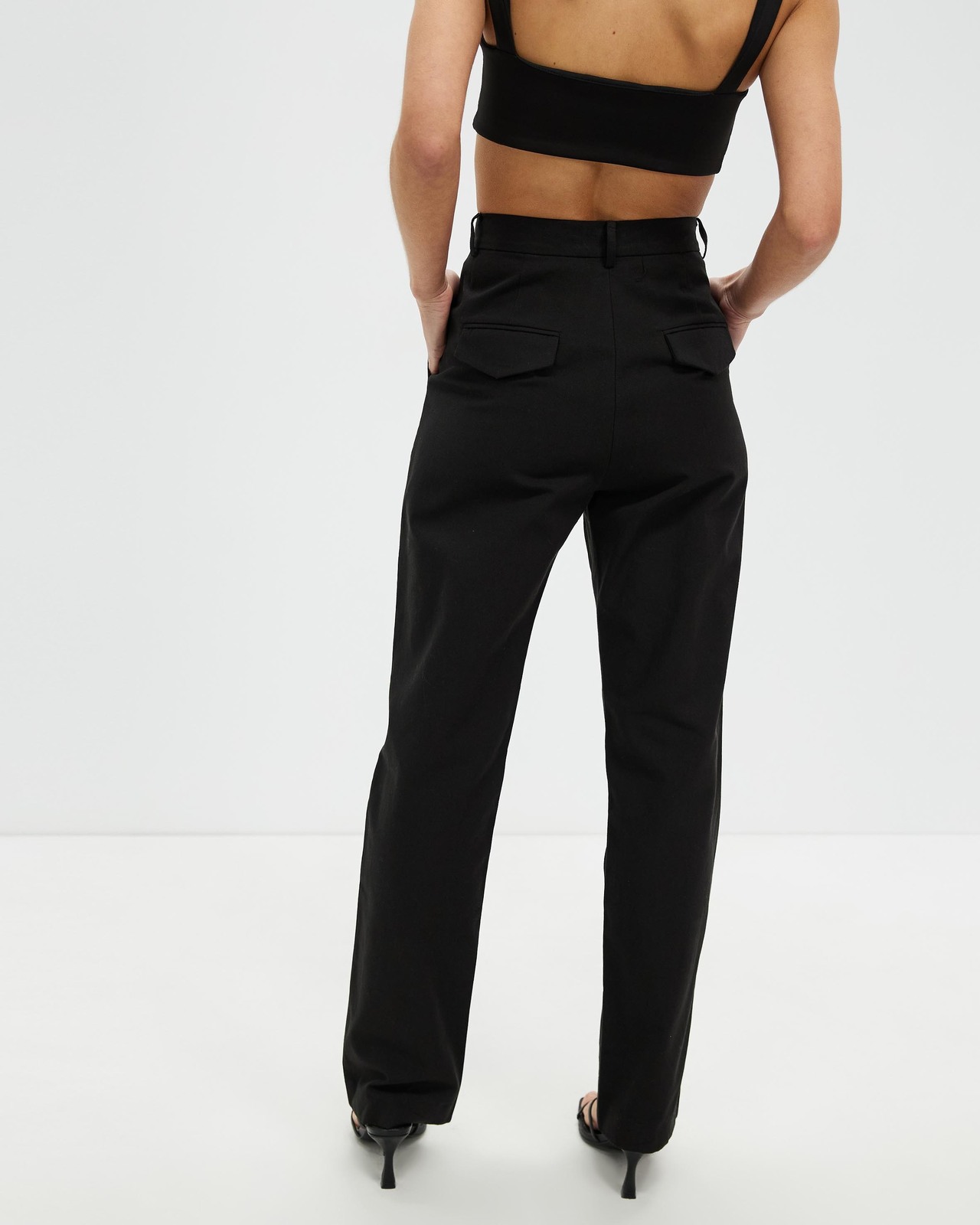 Organic Cotton Slim Leg Pants