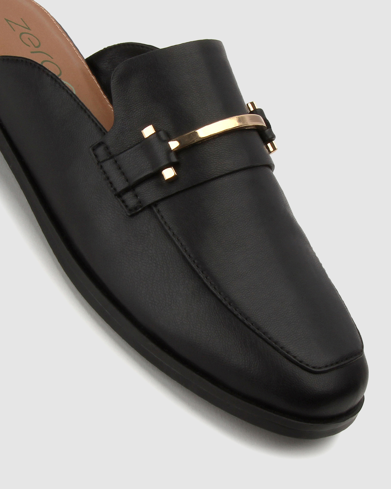 Becci Square Toe Mule Loafers
