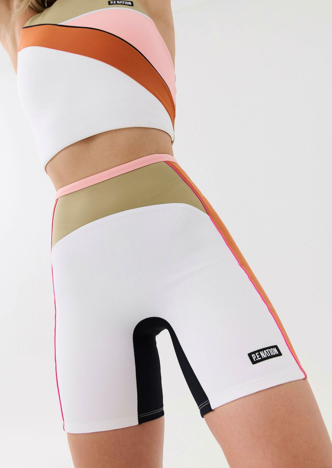 AIRTIME BIKE SHORT IN OPTIC WHITE