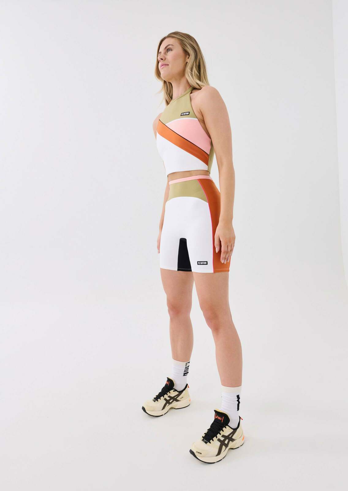 AIRTIME BIKE SHORT IN OPTIC WHITE