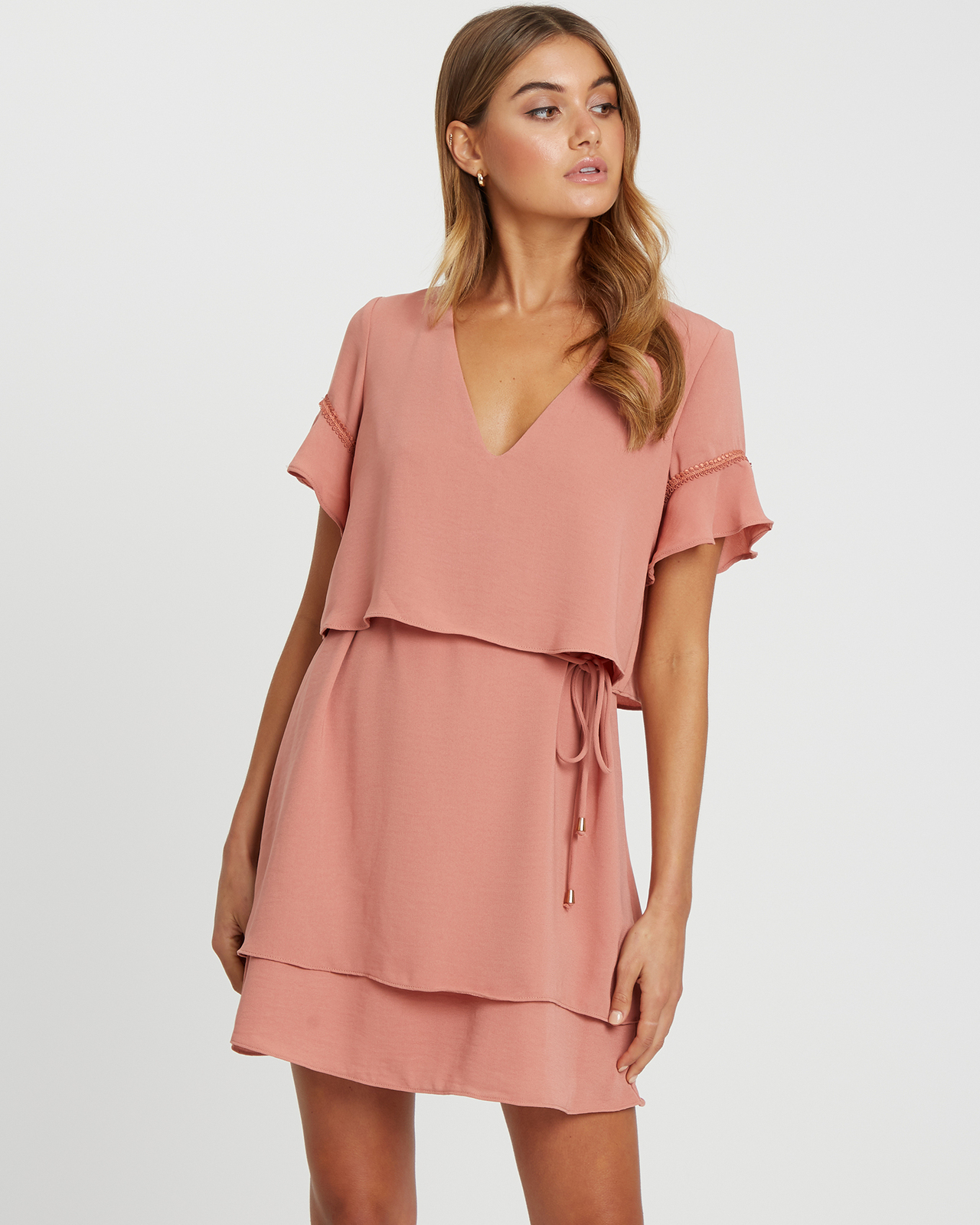 Regan Layered Mini Dress
