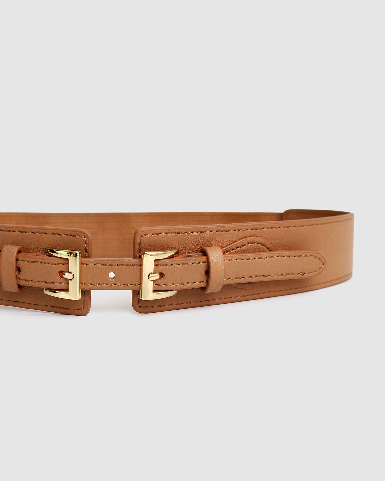 London Fog Leather Waist Belt