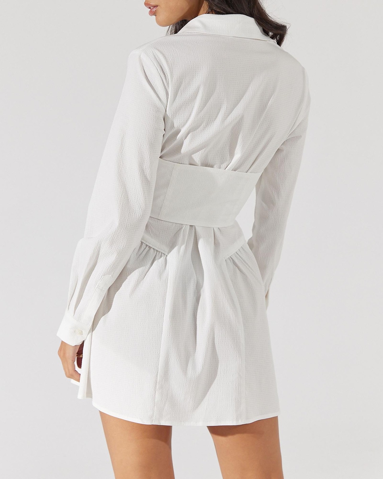 Capture Corset Shirt Dress