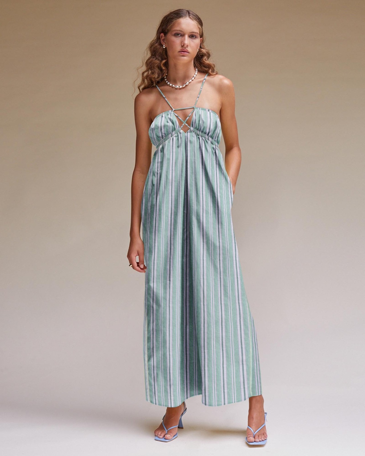 Tali Strappy Maxi Dress