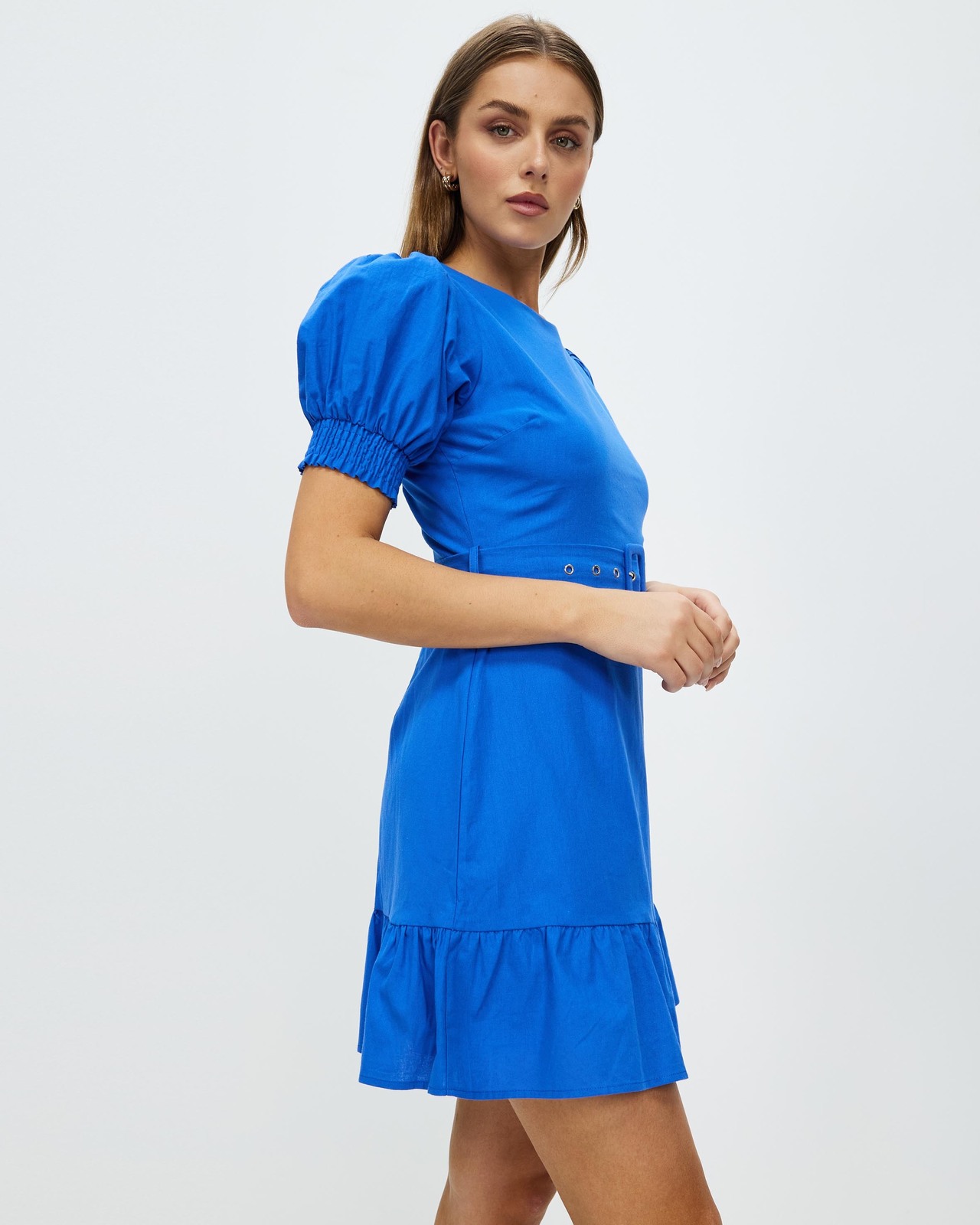 Avery Belted Mini Dress