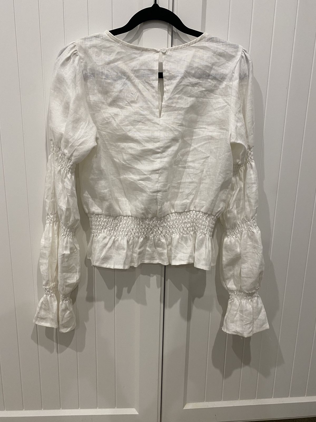 Shirring Detail Top
