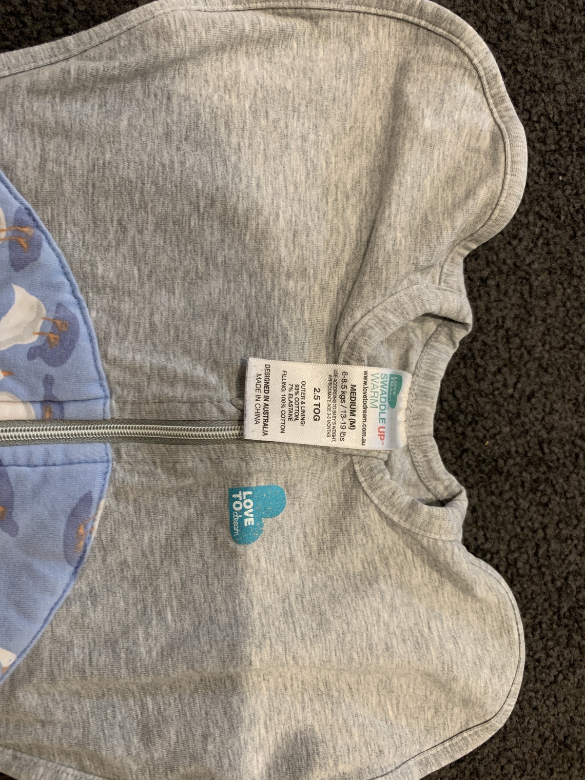 Swaddle up -Lite 0.2 TOG