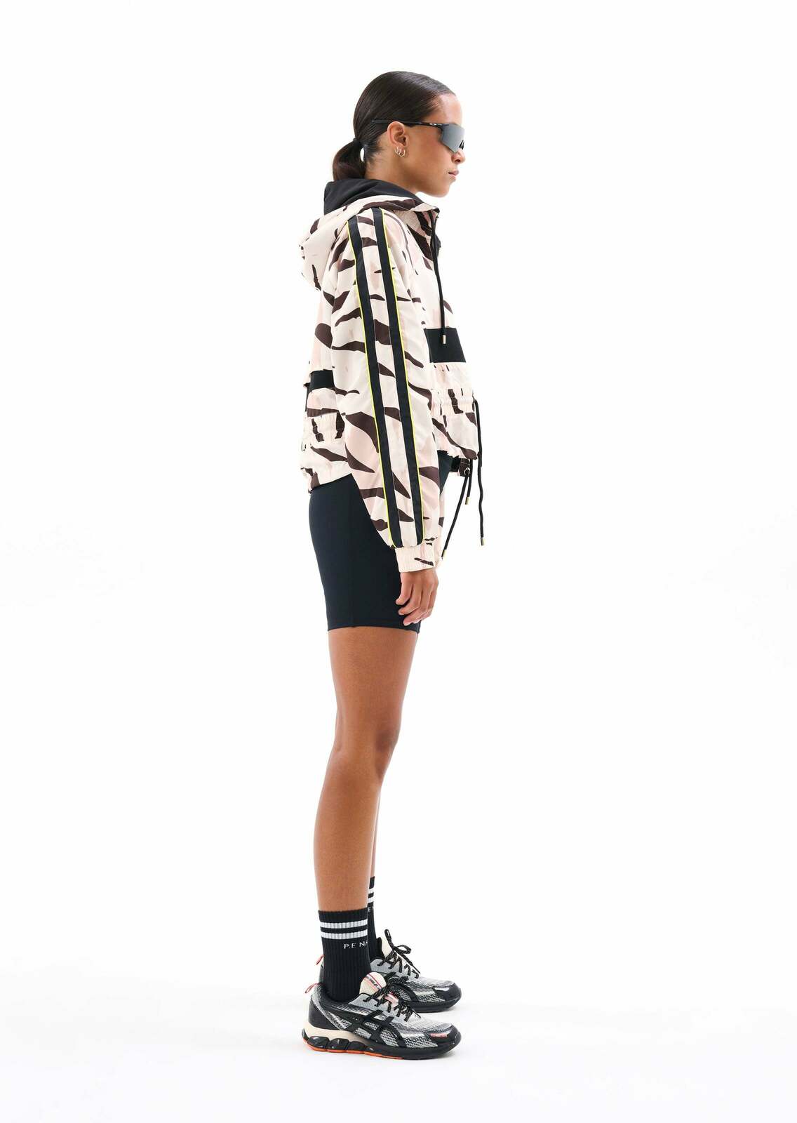 MAN DOWN JACKET IN ANIMAL PRINT