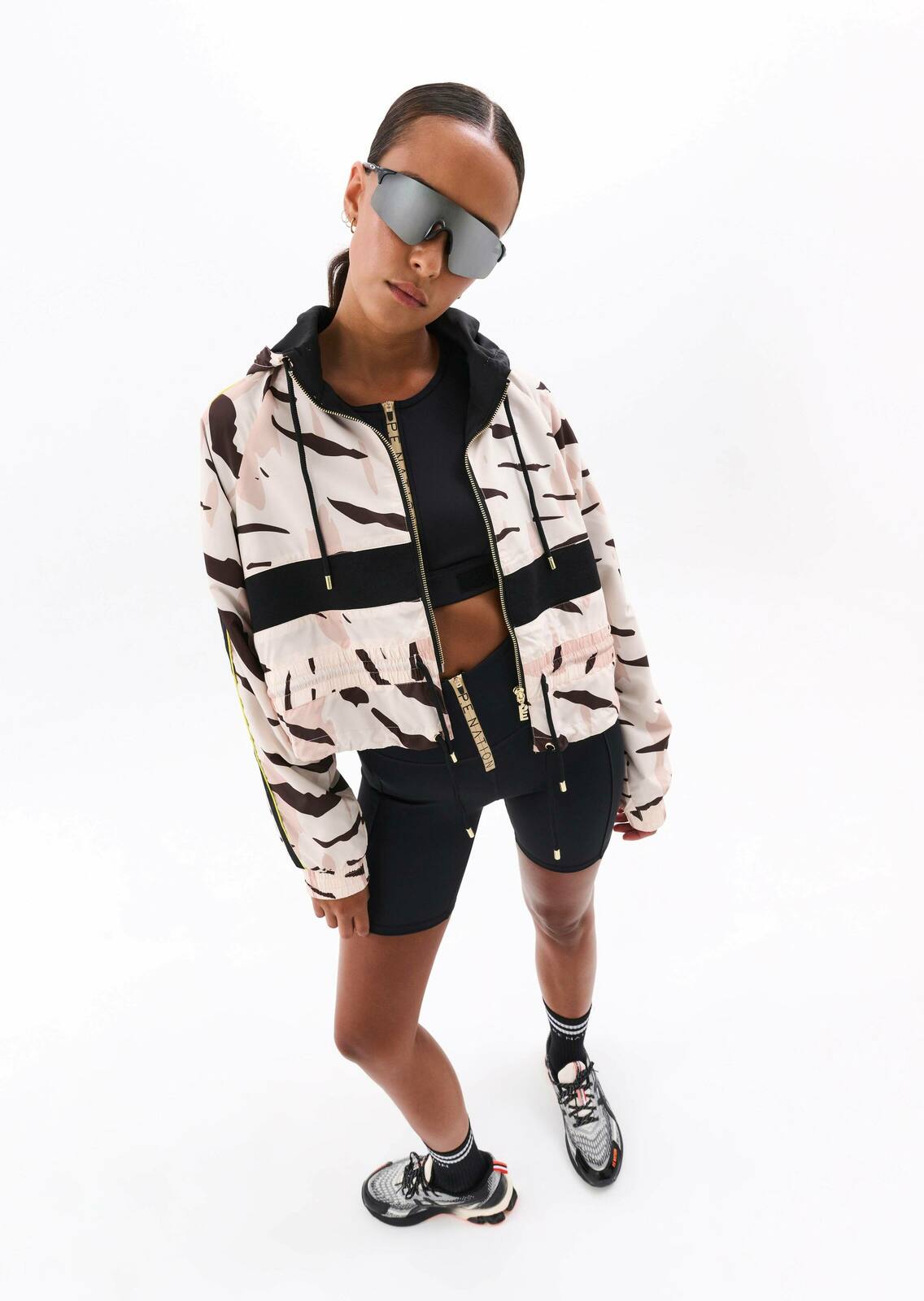 MAN DOWN JACKET IN ANIMAL PRINT