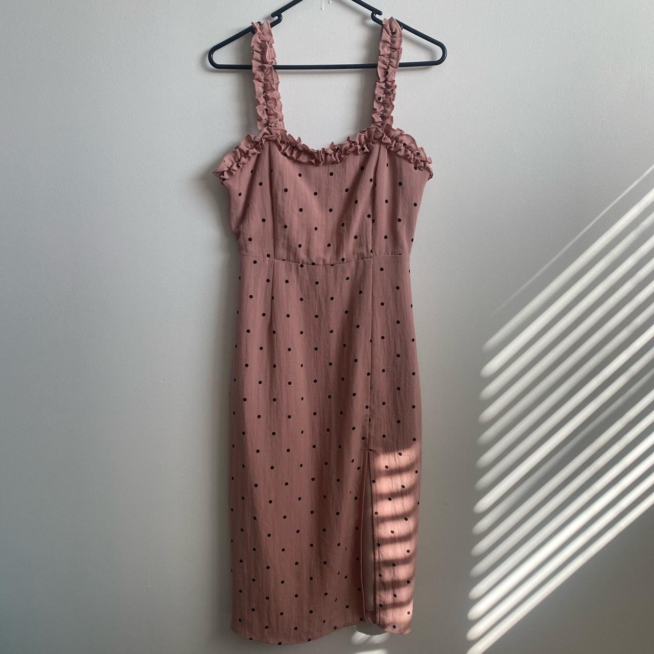 Jesper Frill Strap Midi Dress