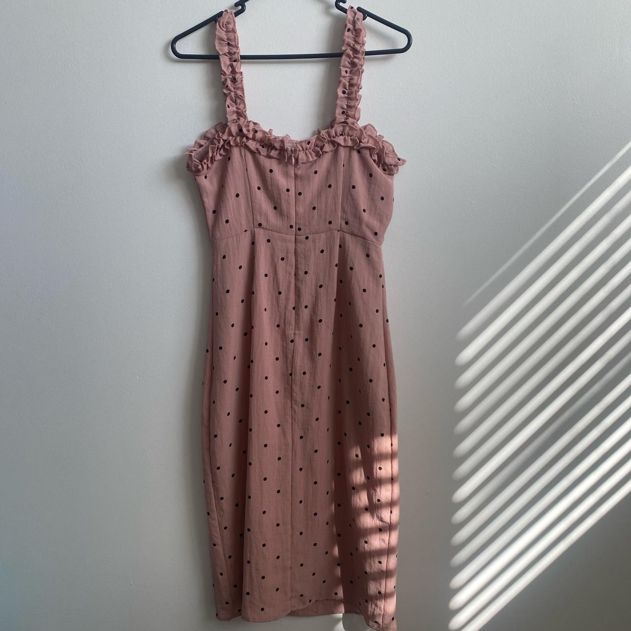 Jesper Frill Strap Midi Dress