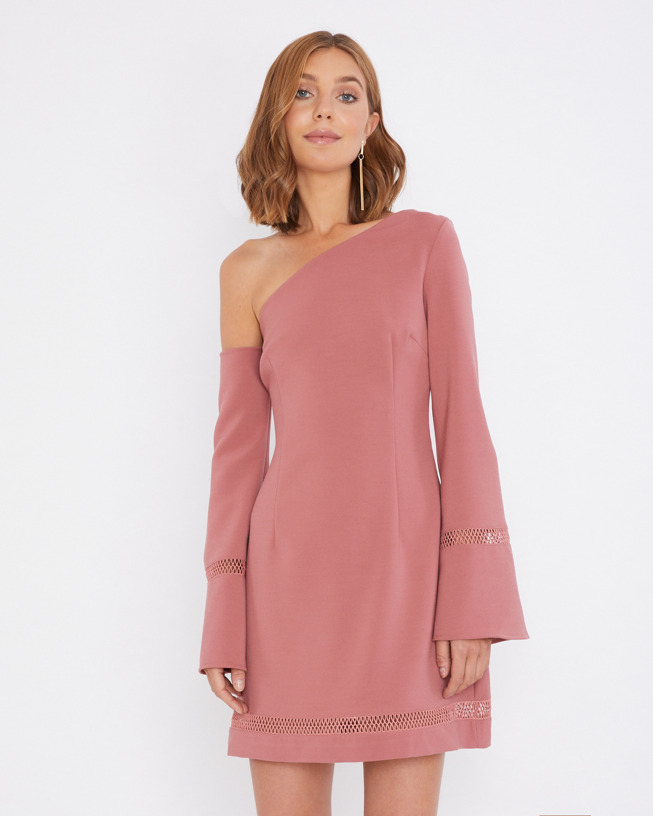Solana Trim Detail Mini Dress