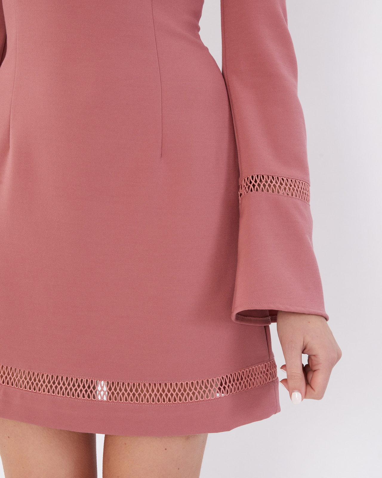 Solana Trim Detail Mini Dress