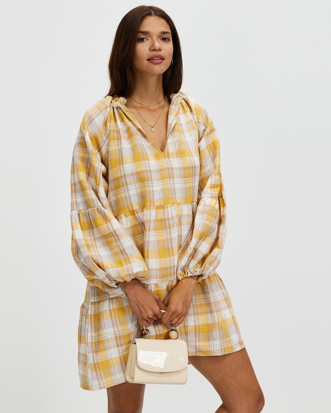Linen Smock Dress