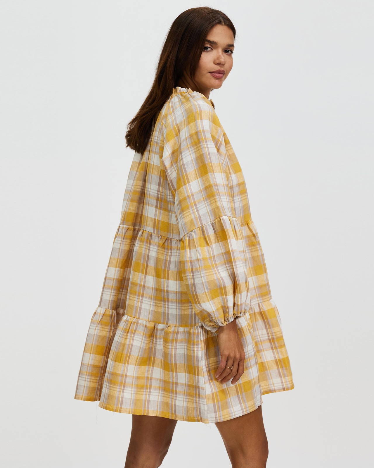 Linen Smock Dress