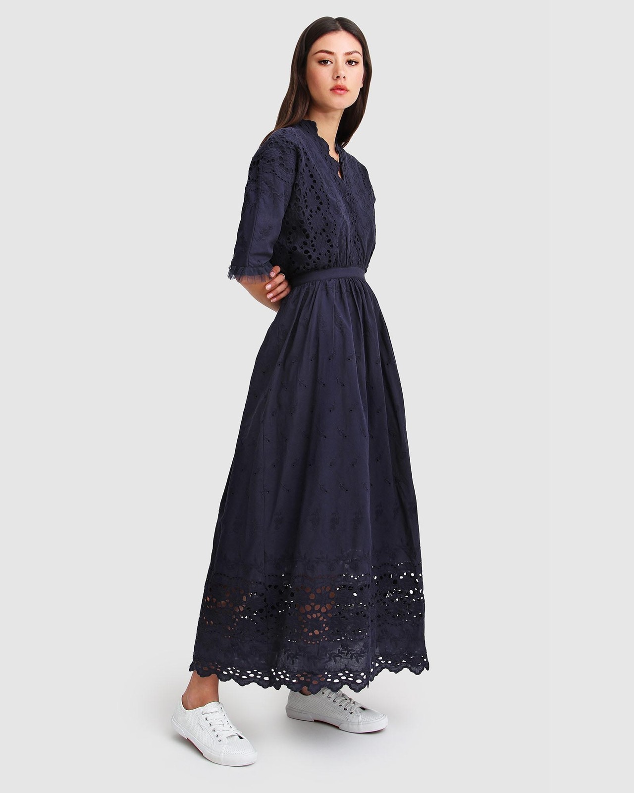 All Eyes On You Midi Dress