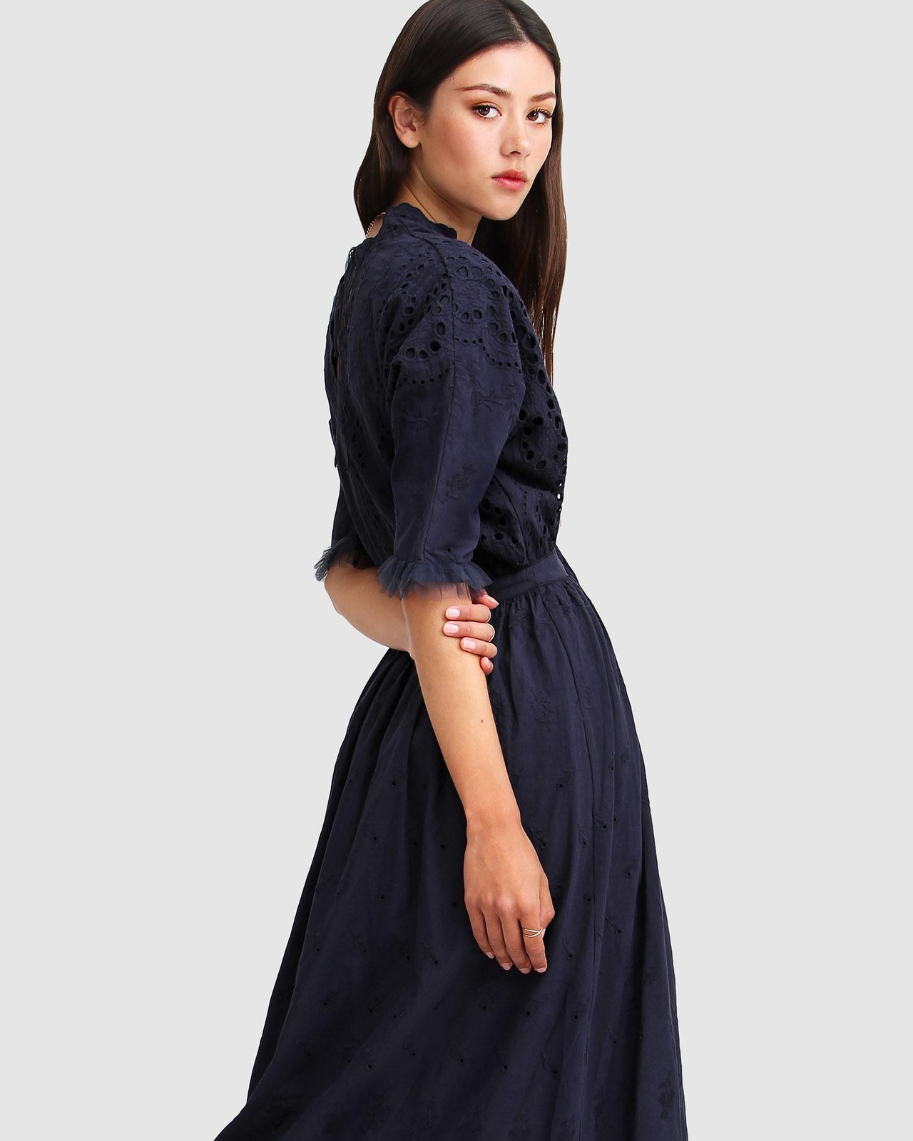 All Eyes On You Midi Dress