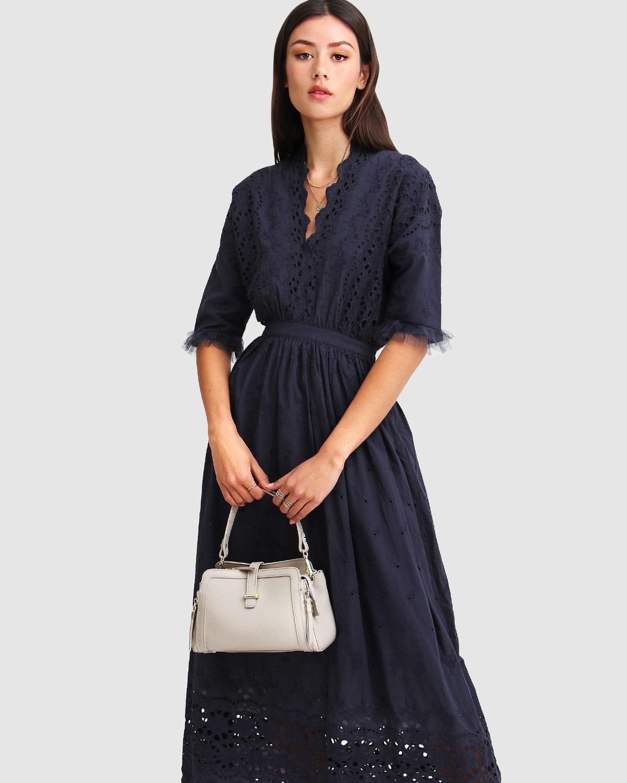 All Eyes On You Midi Dress