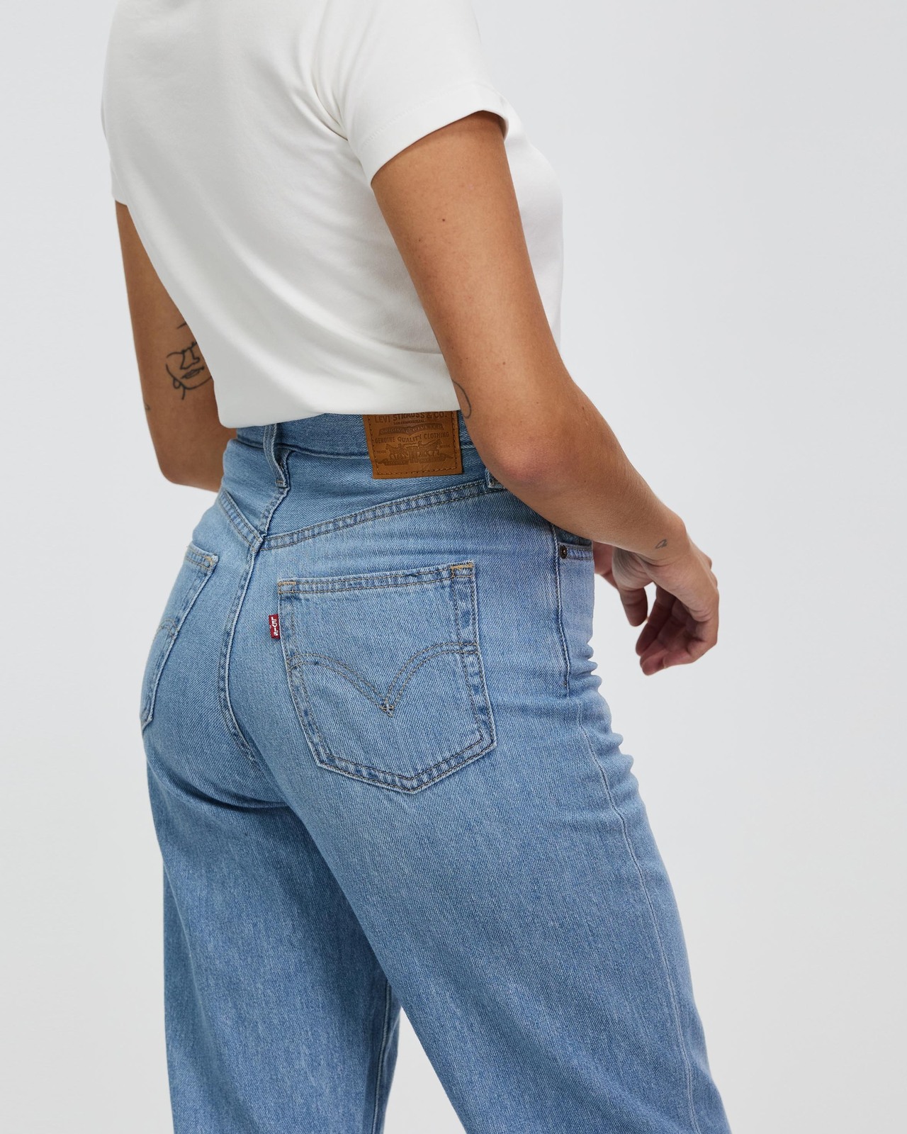 High Loose Taper Jeans
