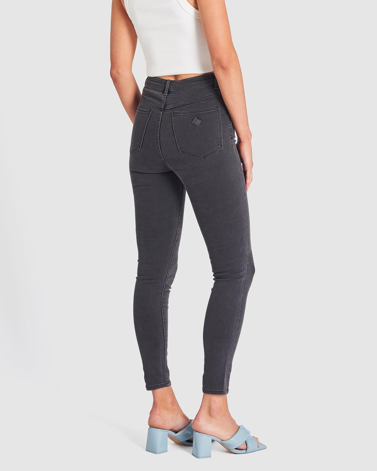 A High Skinny Ankle Basher Jeans