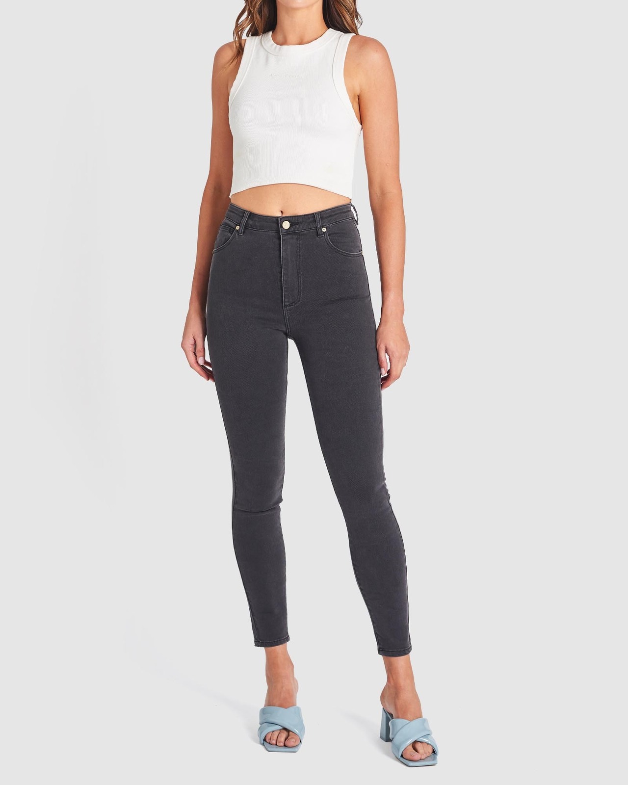 A High Skinny Ankle Basher Jeans
