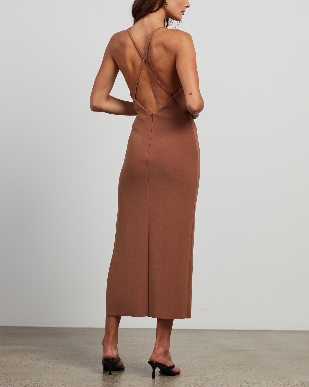Maddison V Midi Dress