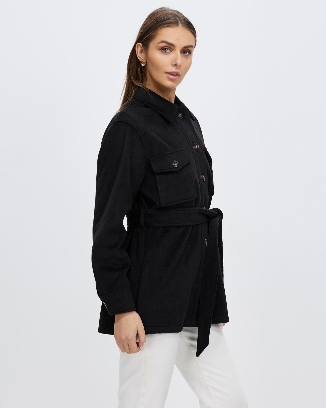 Demi Belted Shacket