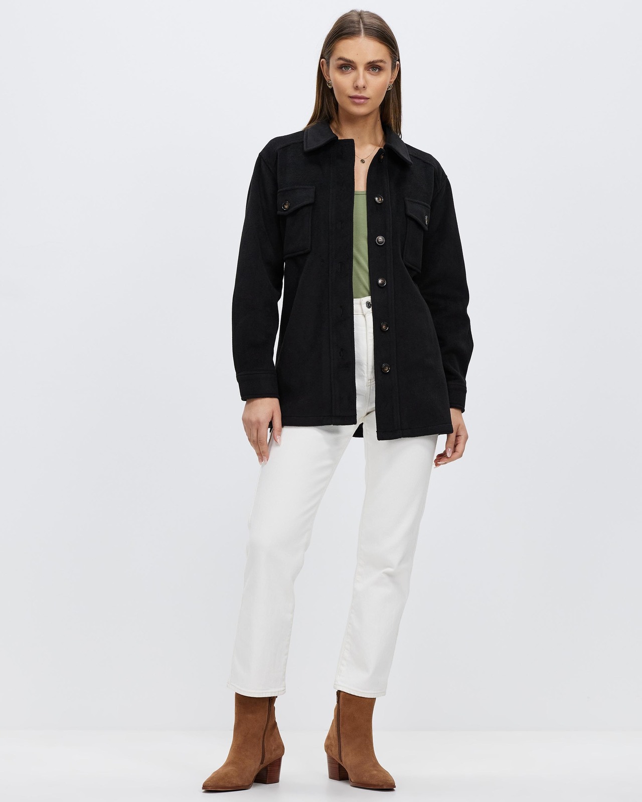 Demi Belted Shacket