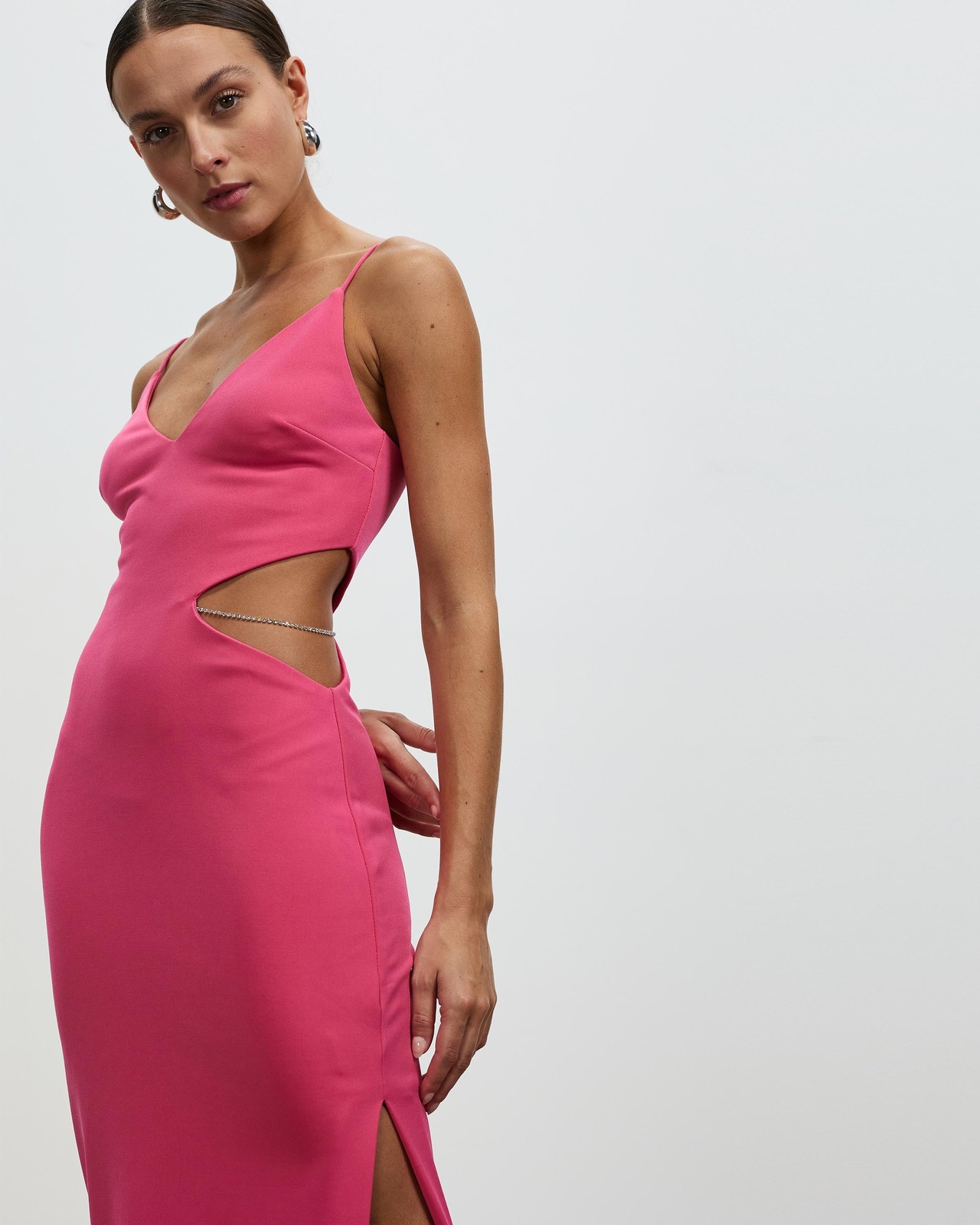 ryder midi dress Petal & Pup Women's Ryder Strapless Midi Dress